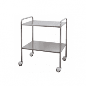 Alternative view of Dressing Trolley 80 x 50cm with Rails