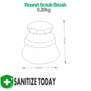 Alternative view of Round Scrub Brush