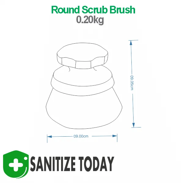 Round Scrub Brush - Image 2