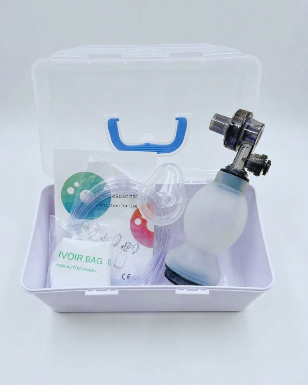 Oxygen Resuscitator Ambu Bag – Manual Peads Silicone