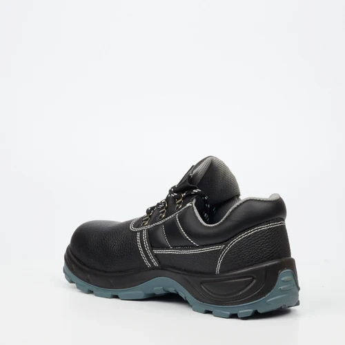 Grittgear Unisex Safety Shoe In Black Magnesite S1 Genuine Leather - Image 3