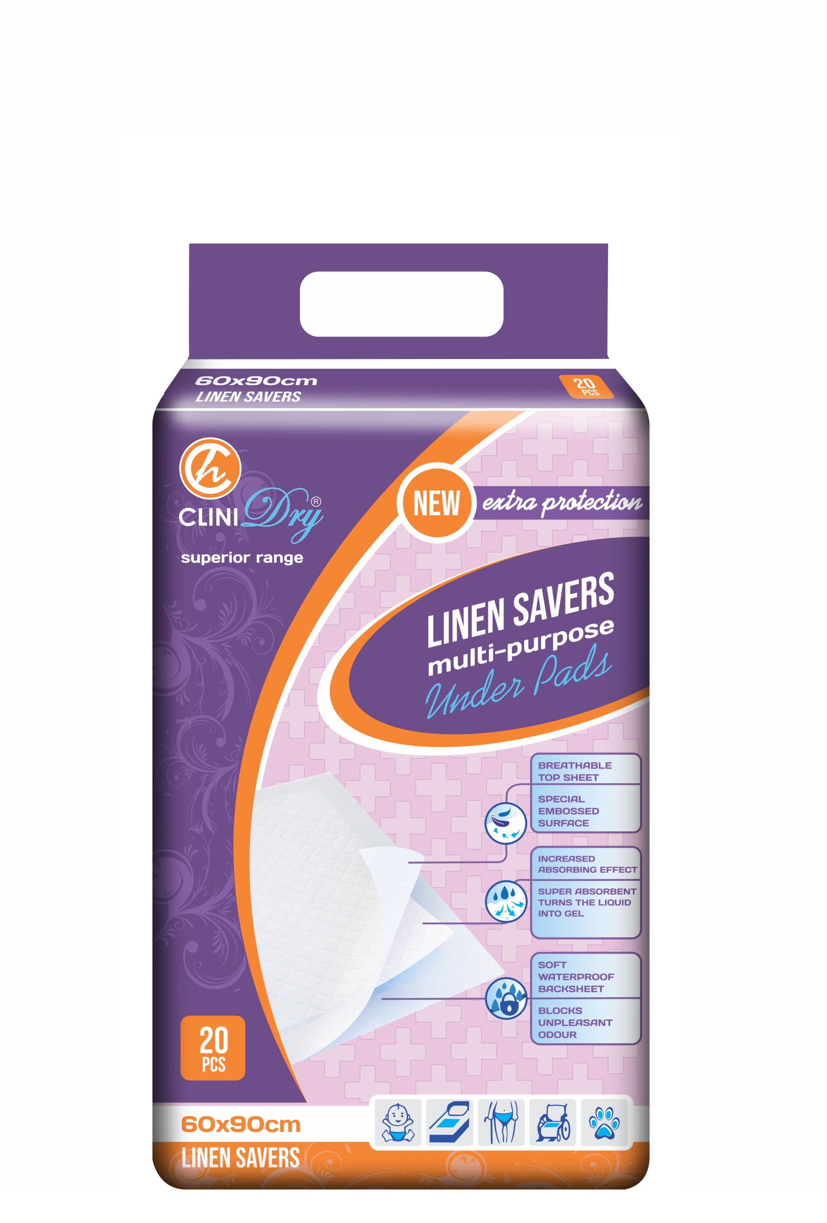 Linen Savers 60×90 – 20s
