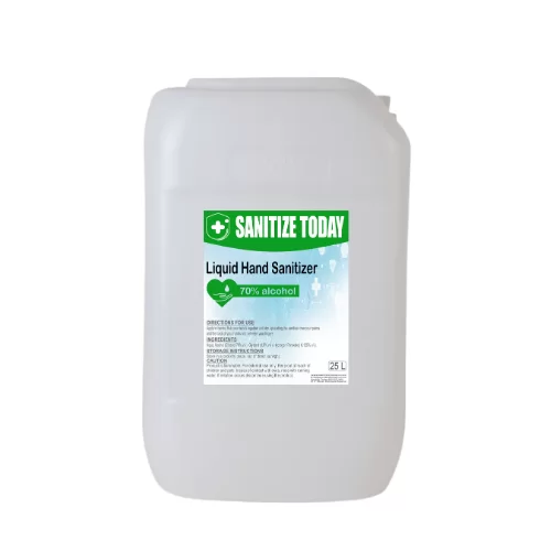 70% Alcohol Liquid Hand Sanitizer 25L
