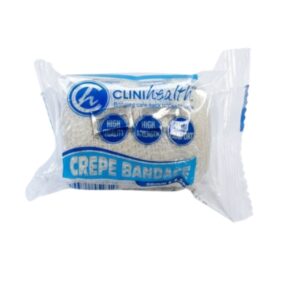 Crepe Bandage 50mm X 4.5m CliniHealth – 1s