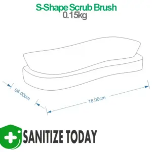 Alternative view of S-Shape Scrub Brush