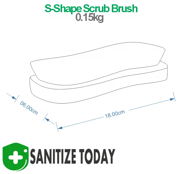 S-Shape Scrub Brush - Image 2