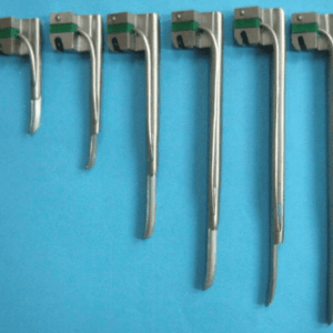 Alternative view of Laryngoscope Miller Fibre Optic Blades Sizes 00 – 5