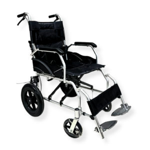 Wheelchair Aluminium Black – 45cm seat