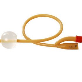 Alternative view of Foley Catheter 100% Silicone Latex – Fg.12 x 5ml