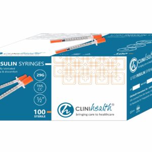 1ml Syringe with 29G – 100s