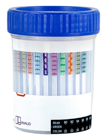 Drug Test 12 panel Cup with Alcohol