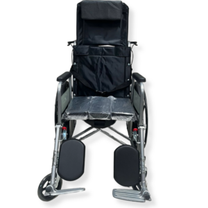 Alternative view of Full Reclining Wheelchair with Commode