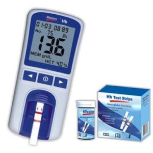 Mission Digital Hb Haemoglobin Testing System