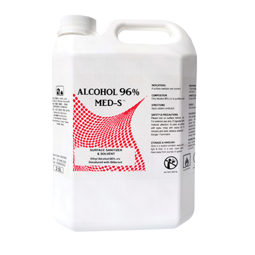 Alcohol 96% 2500ml