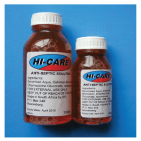 Alternative view of Antiseptic Solution – 100ml – HI-CARE