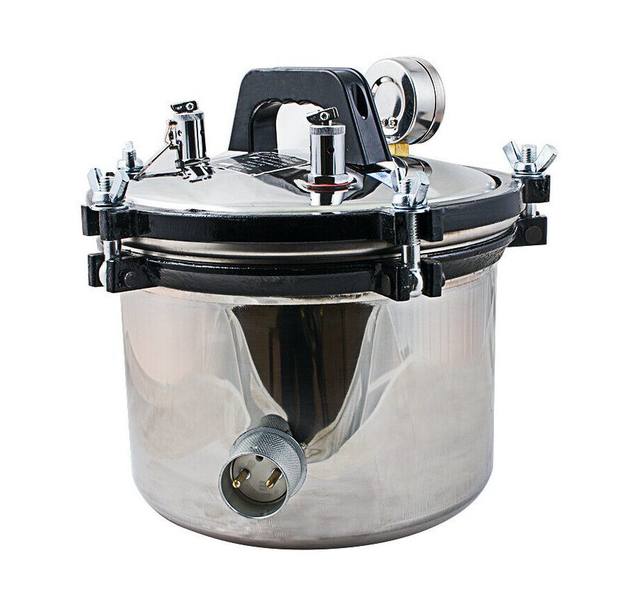 8L Autoclaves Sterilizer Electric Heated Autoclave Steam Sterilizer - Image 4