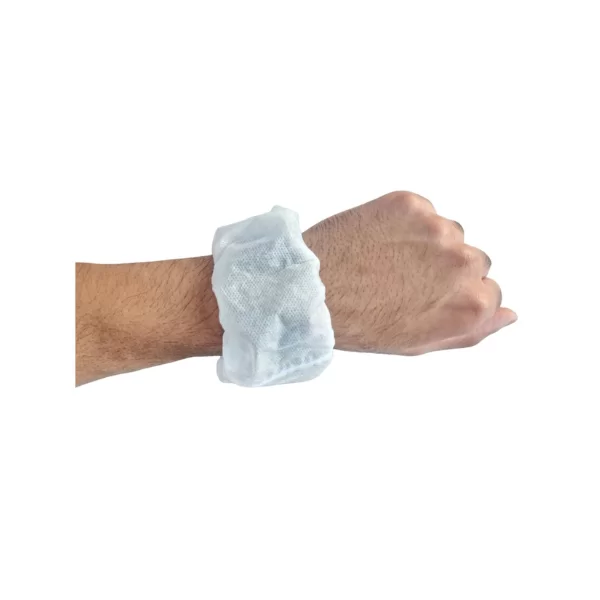 Alternative view of Watch and Bangle Covers – Non Woven Wrist Covers ( 100’s)