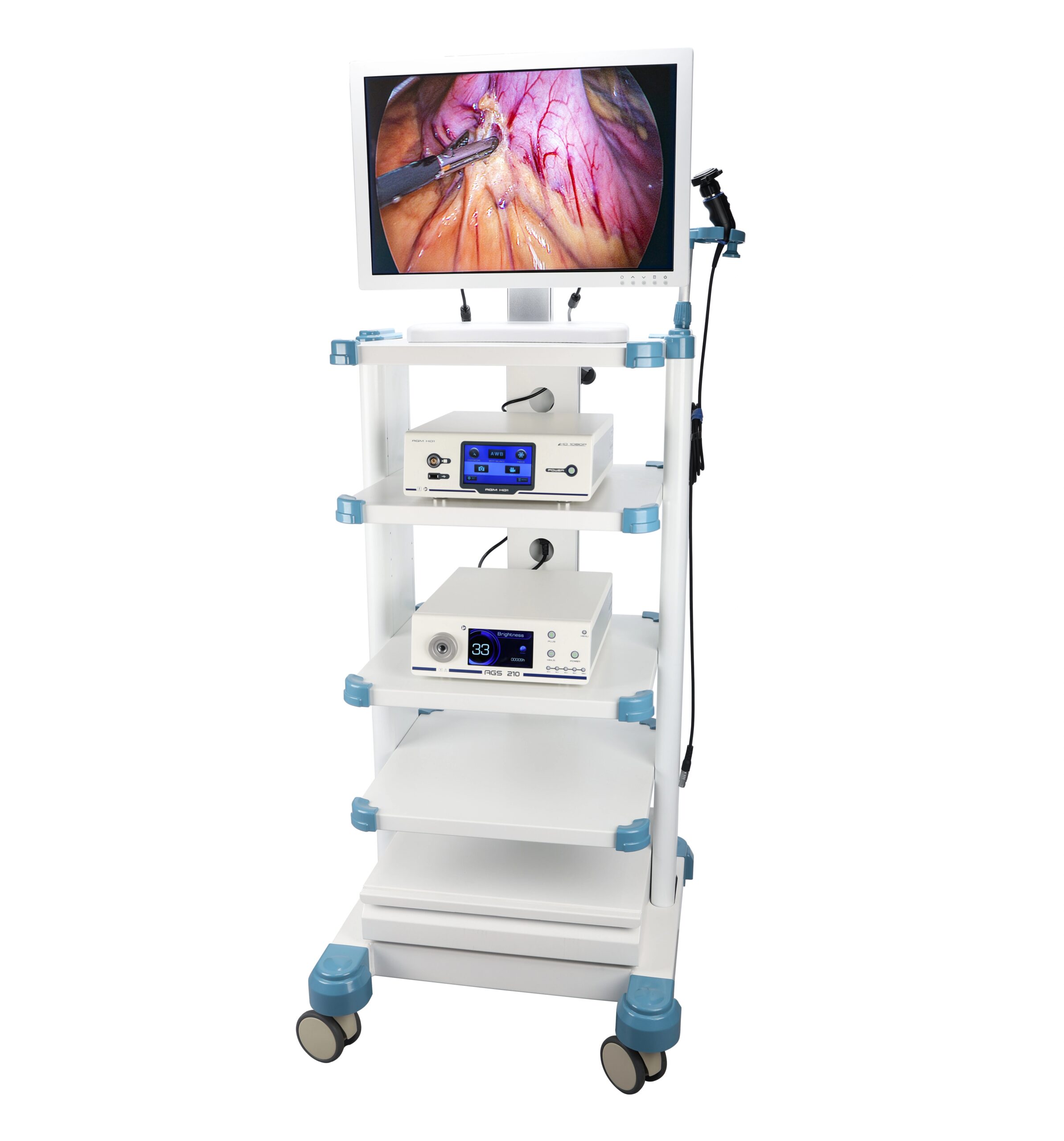 Full HD Laparoscopy Tower with Laparoscopic Instruments, Devices and Endoscope Camera System included - Image 7