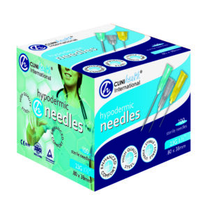Needle 23G 1 &1/2″  CliniHealth -100s