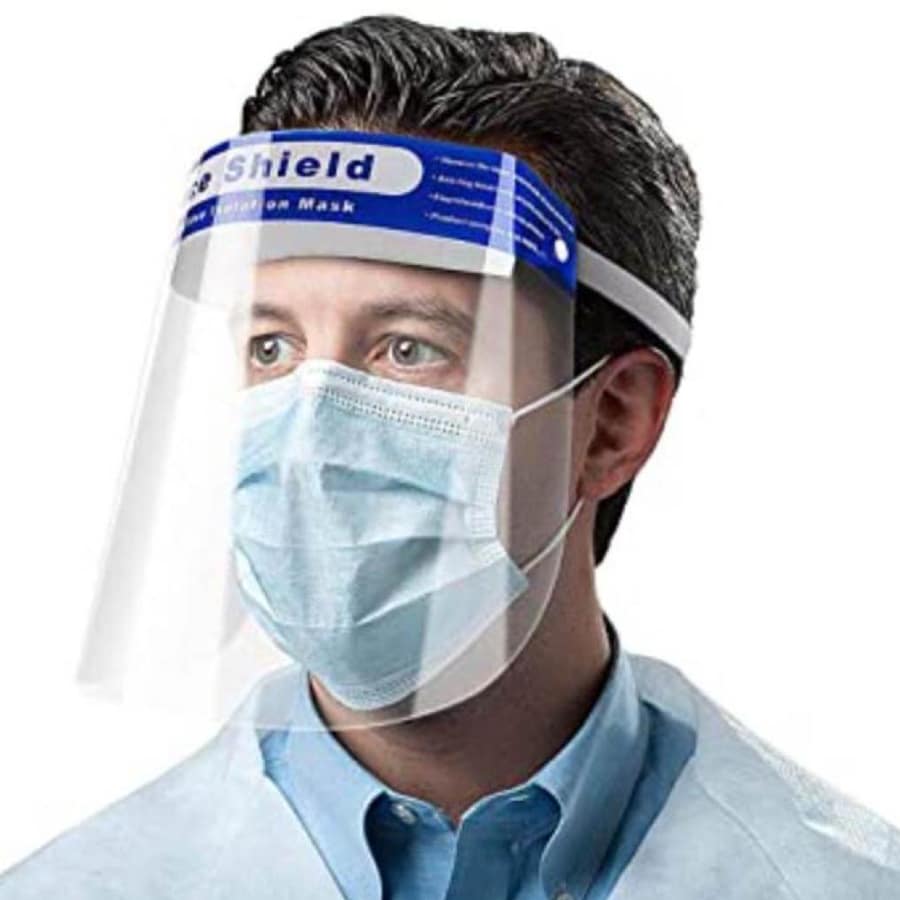 Alternative view of Protective Face Shield