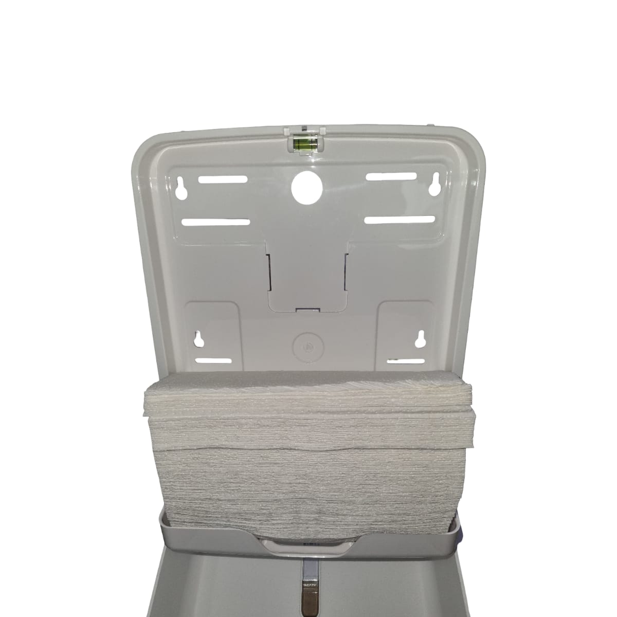 Alternative view of C Fold Paper Towel Dispenser Sierra Grey White