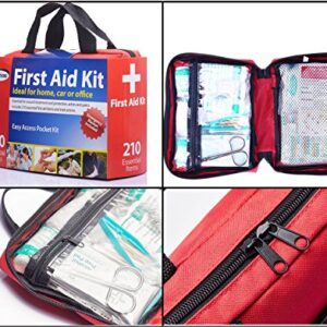 Alternative view of First Aid Kit with BAG – 210 items