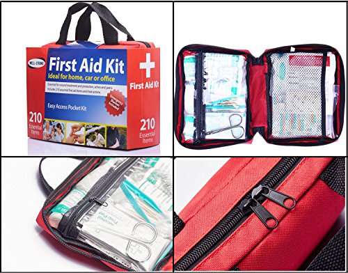 First Aid Kit with BAG – 210 items - Image 2
