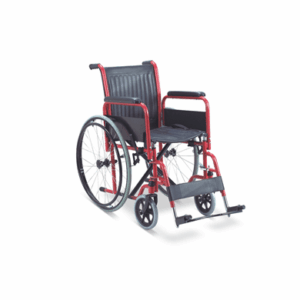 Alternative view of Wheelchair steel PVC detachable arm and footrest