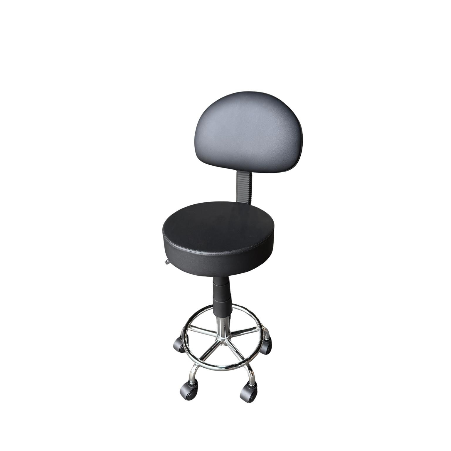 Doctor Stool with Backrest