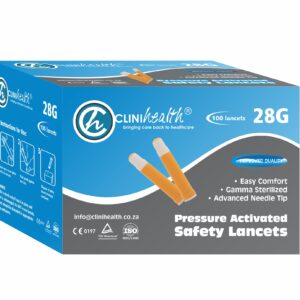 Lancets Safety 28G CliniHealth – 100s